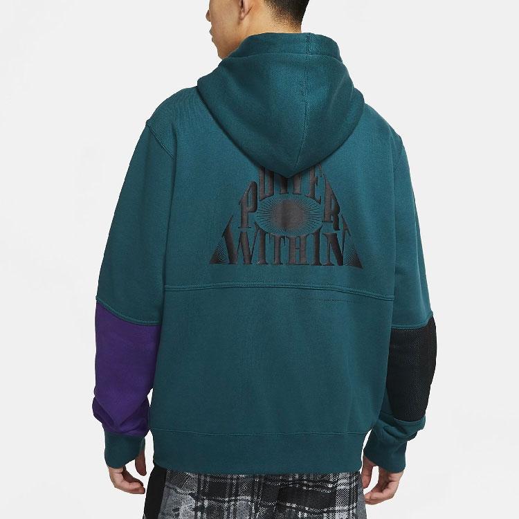 Nike Full-Zip Hooded Sweatshirt Jacket Men Tops Blue CK6742-300