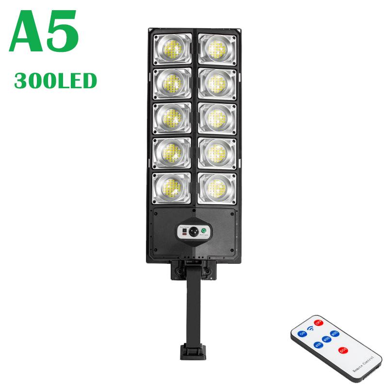 Neueste 10000LM Solar-Straßenleuchten mit Fernbedienung Bewegungssensor Solar-Außen-LED-Lampe IP65 Wasserdicht für Garten Garage