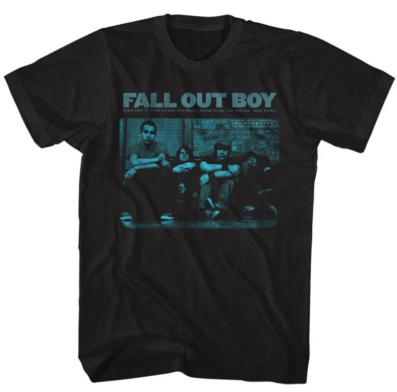 Fall Out Boy Take This To Your Grave Черная футболка 2XL