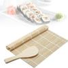 DIY Bamboo Sushi Maker Rolling Mat Sushi Tools Rice Rollers Kitchen Gadget Hand Maker Food Rice Roll Mold Cooking Accessories