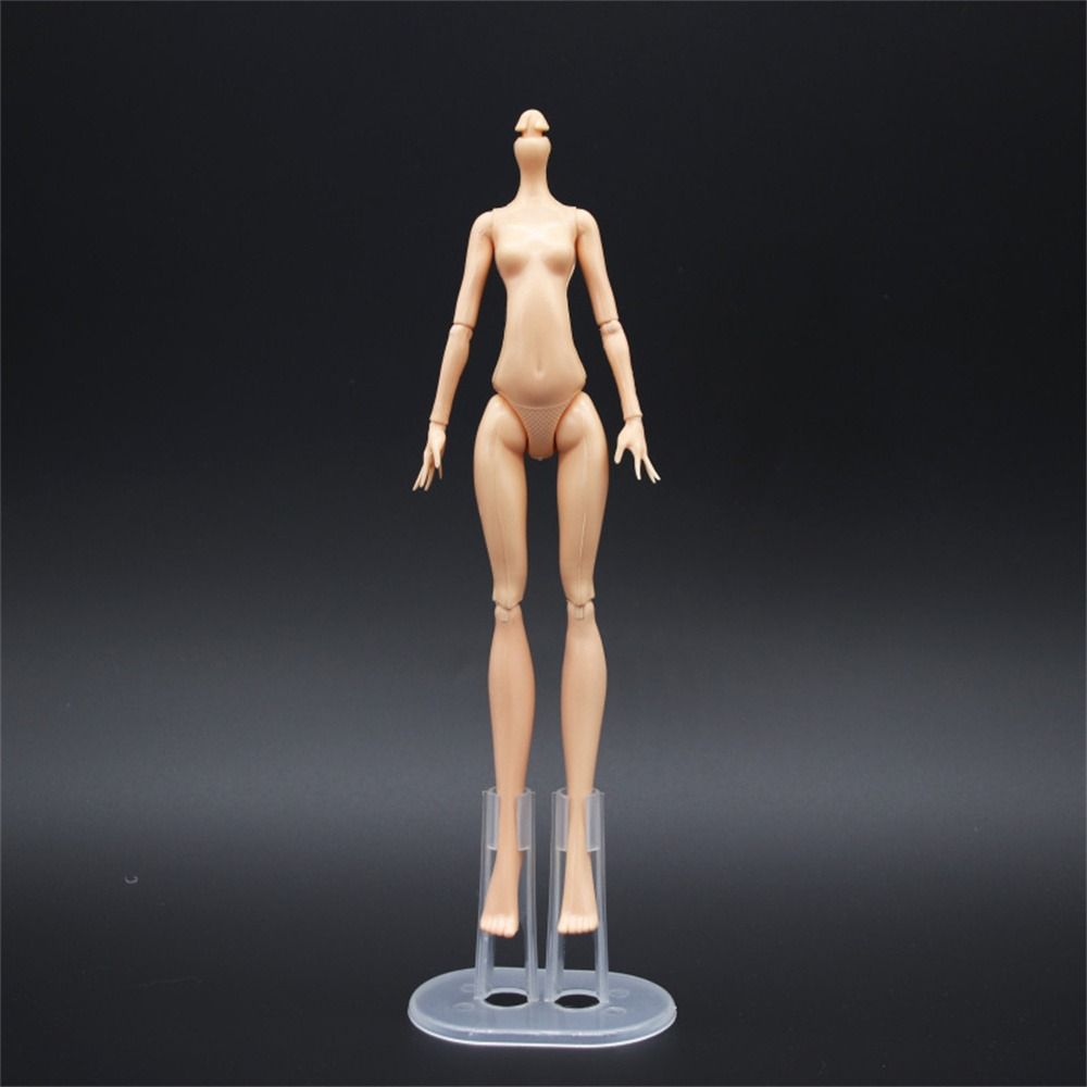 Multi-Joint Doll Nude Body White Pink Move Doll Toys Dollhouse Movable Joints Doll Girl Toy