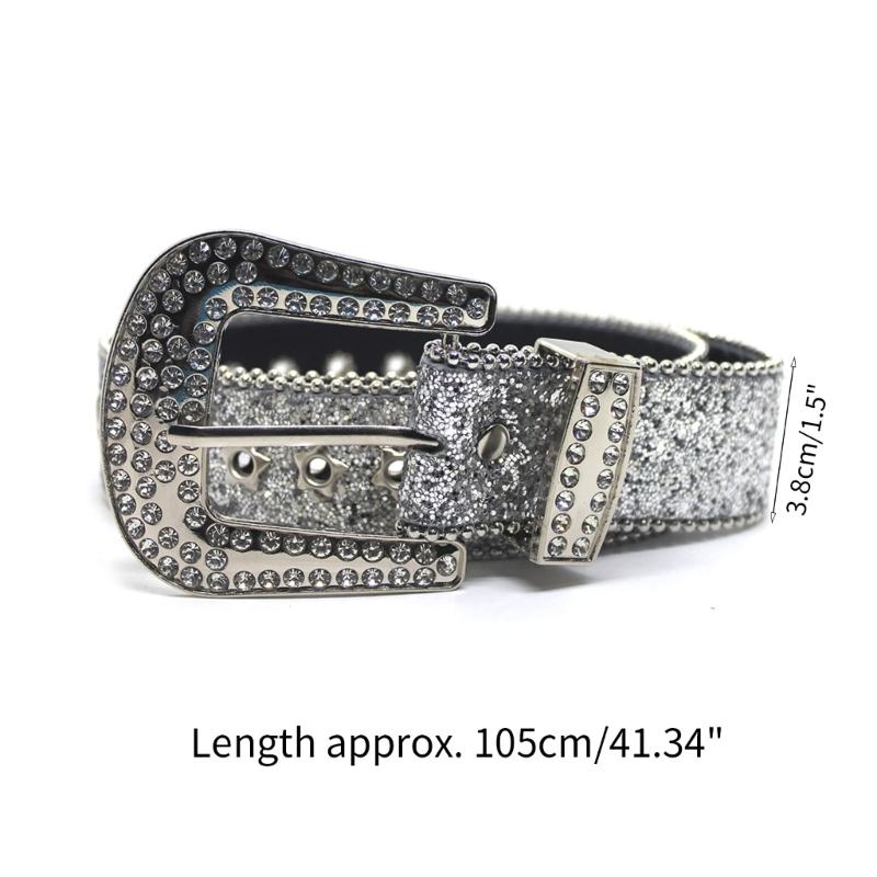 Curea de talie cu strasuri pentru rochie Curea de talie cu catarama ajustabila Cu paiete pline stralucitoare Centura lata de talie pentru dama Curea de fusta