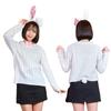 Clearstone Cosplay Halloween Rabbit Headband Set Unisex White