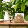 Dekorativer Holz-Serviettenhalter mit filigranem Ausschnittdesign Küchen-Papiertuchspender Tischdekoration für Partys Geeignet für Büros und Cafés