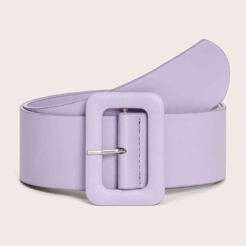 Wide Pu Chic Waist Belt For Women With Buckle Ideal For Flattering Dress Styles