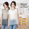Oil-proof TPU Apron Stain-proof Dishwashing Cleaning Apron Casual Protective Clothing Cover  BBQ