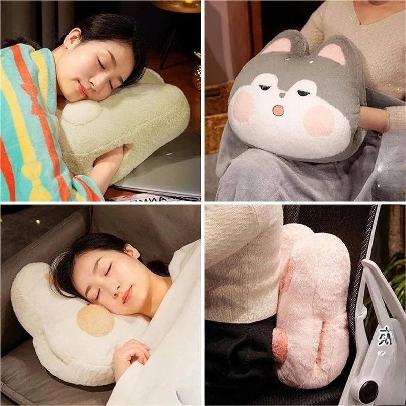 Soft Warm Hand Pillow Suitable for Cold Days, Comfortable Cartoon Design - Perfect Hand Pillow Creativity for Warmth and Comfort