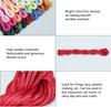 Waterproof Beading Crafting Rattail Satin Cord Chinese Knot Thread Silk String for Bags Garments Shoes