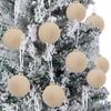 12pc Christmas Flocking Powder Snow Flock Velvet Powder Flocked Fibers Ornament For DIY Christmas Ball Wreath For Christmas Tree