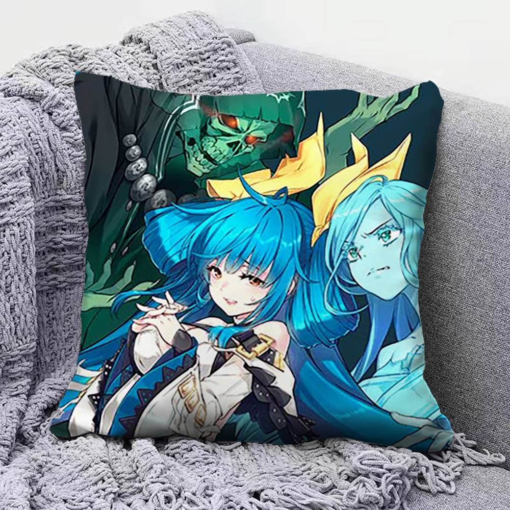 Dizzy Game Anime Girl Home Sofa Cushion Covers And Aecorative Custom Pillow Covers
