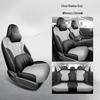 Roewe D7 Leather Car Seat Cushion for All Seasons - New Model for Five-Seater