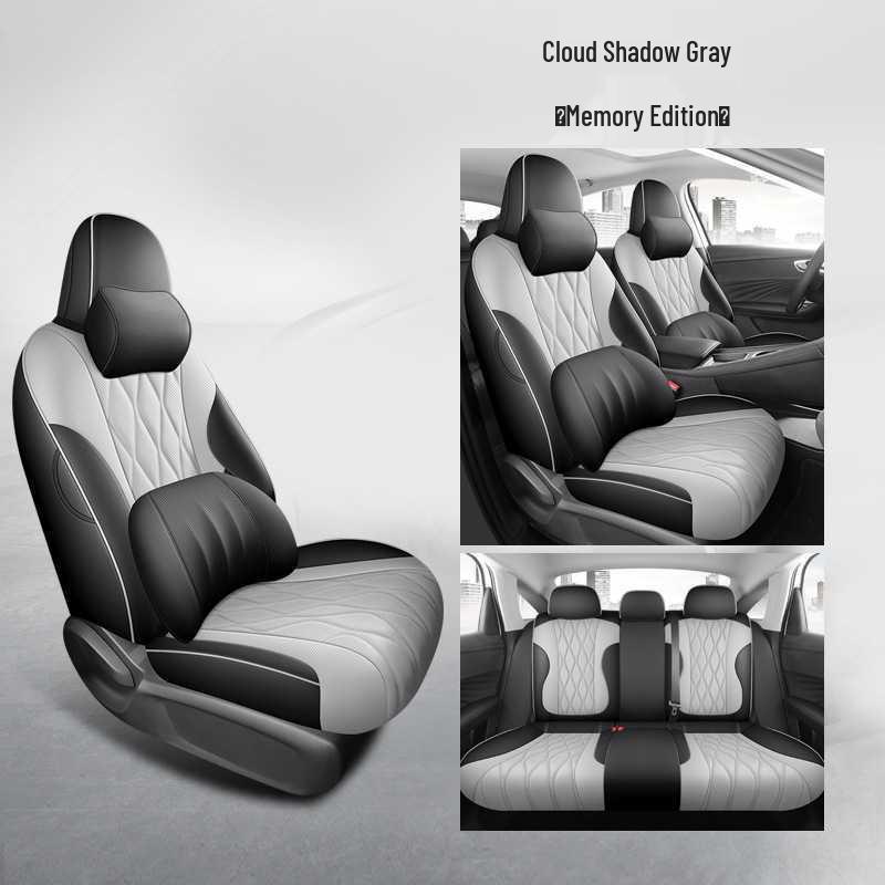 Roewe D7 Leather Car Seat Cushion for All Seasons - New Model for Five-Seater