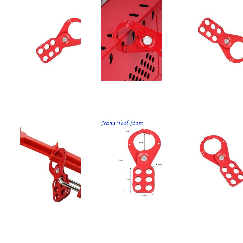 31GJ Industrial Safety Lock Hasp Not Conductive Handle Machinery Safety Lock Hasp Easy to Use for Plant Operations China Mainland