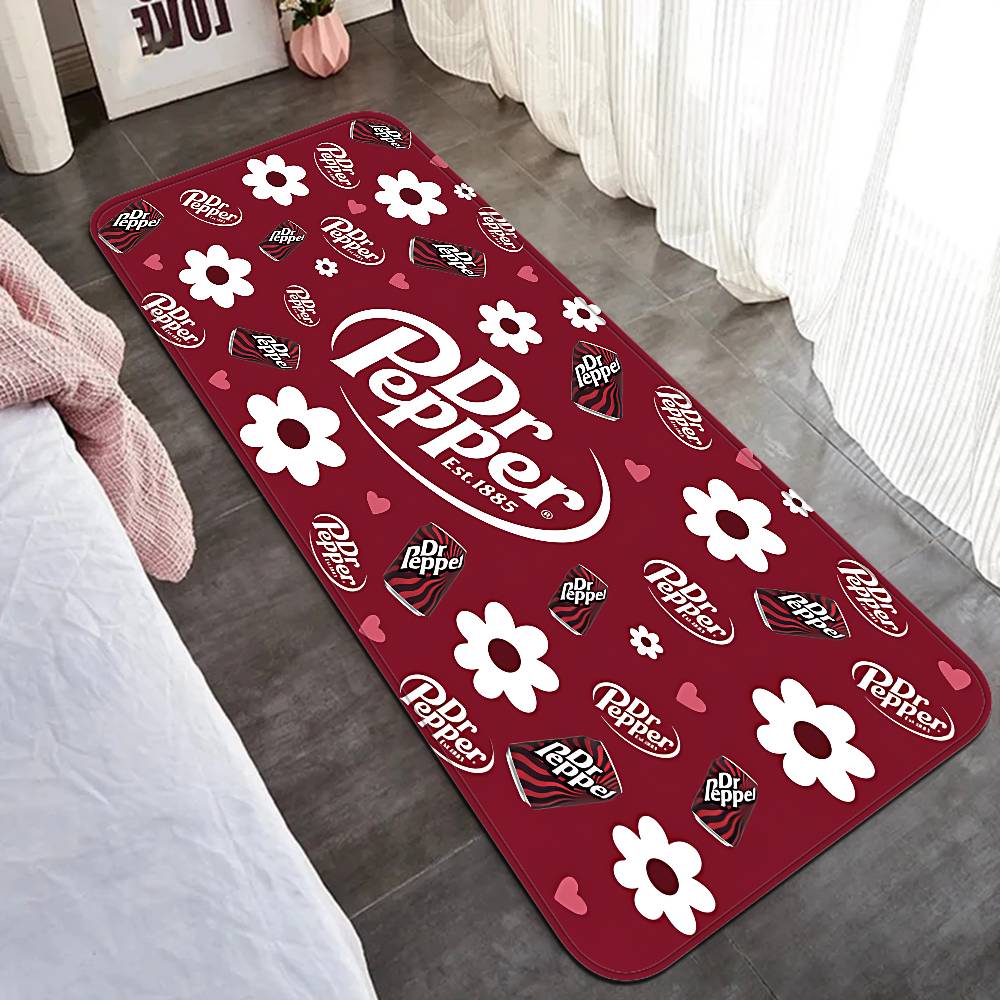 D-Dr Pepper Entrance Door Mat Nordic Style Bedroom Living Room Doormat Home Balcony Anti-Slip Modern Home Decor