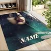 Custom Name Hairy Pawter Magic Night Carpet Rug Customizable Soft Washable Anti-Slip Home Living Room Sofa Mats Personalized Rug. 090958