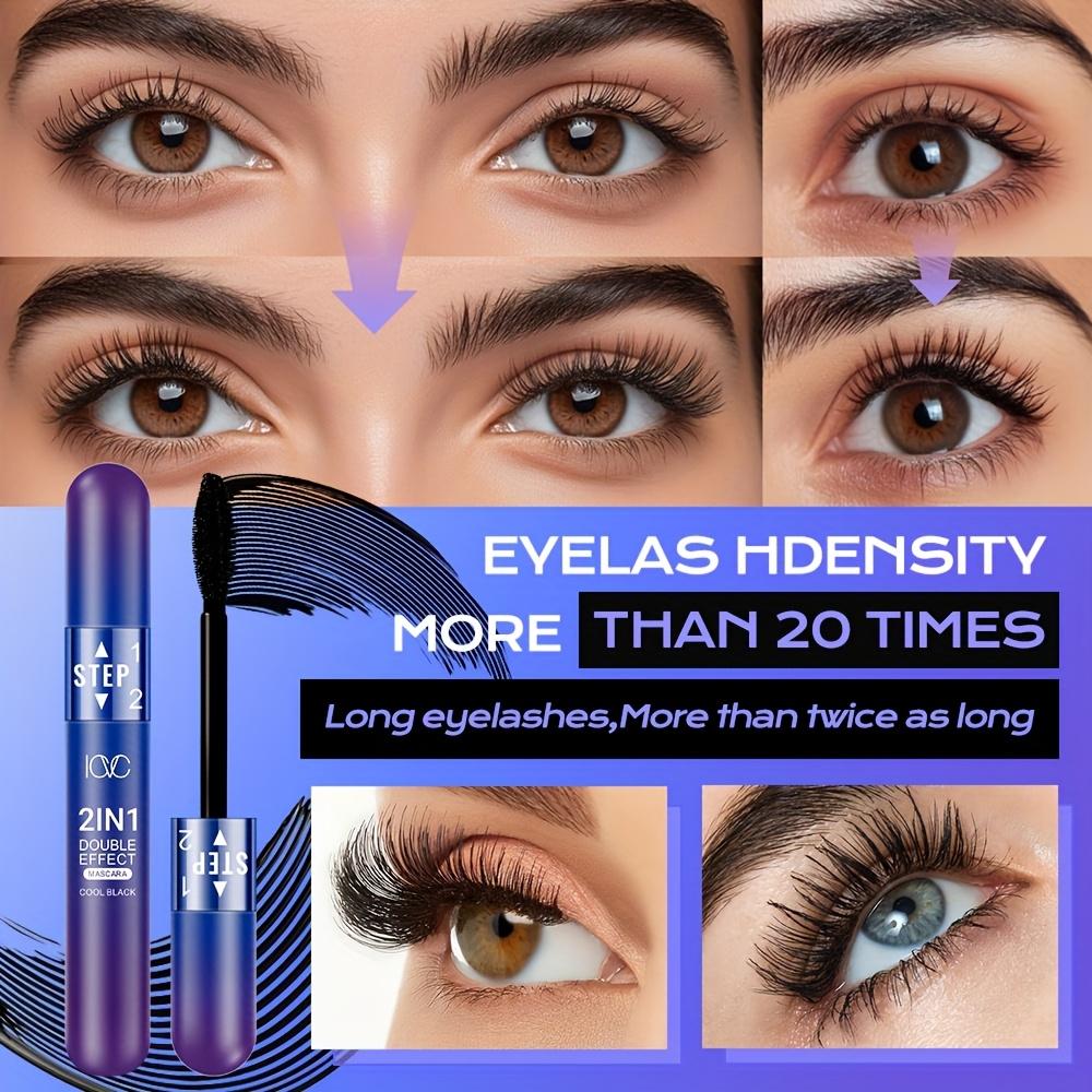 This Two-In-One Mascara Lengthens, Curls, and Thickens While Being Waterproof, Sweat-Resistant, and Long-Lasting Without Smudging or Fading