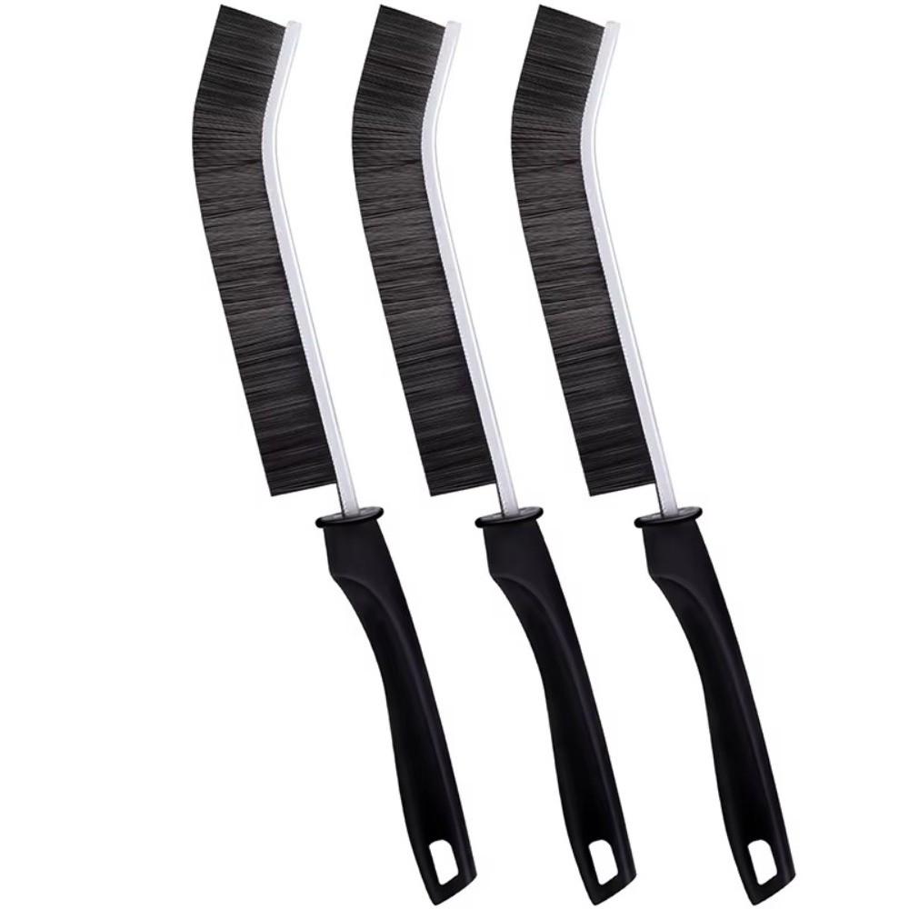 Alloy Elbow Crevice Cleaning Brush Grout Scrub Brush  for Bathroom /Shower /Window Tracks/ Kitchen