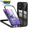 360 Full Body Screen Protector Phone Cases For Xiaomi Redmi Note 14 13 12 Pro Plus 5G Case For Redmi 13 5G A5 4G Global Cover