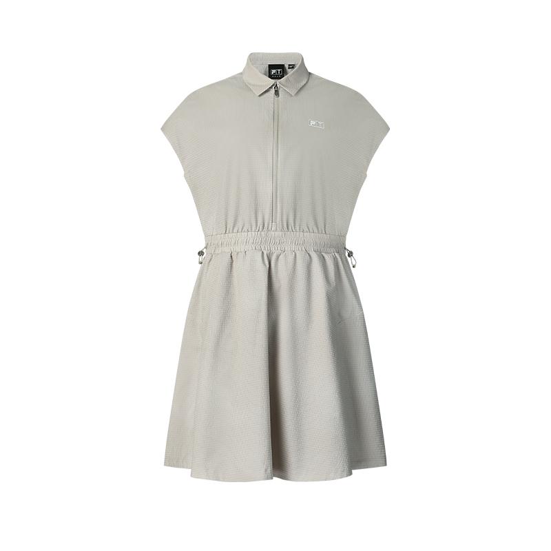 

New FILA Golf Series Sleeveless Dress Women s Gray Oat A11W525306F-BG 165/84A/M