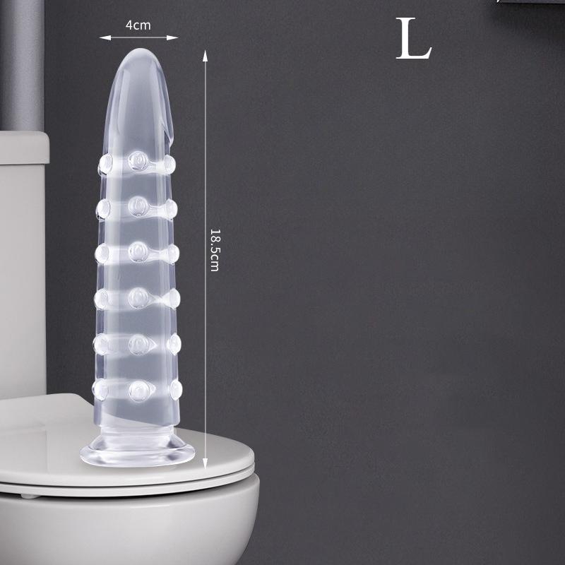 Particle Dildo Penis Vaginal Massage Orgasms Female Masturbator Anal Dildo Butt Plug Sex Toys for Men Women Products