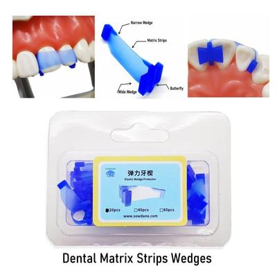 Matrice Dentale a Farfalla All-in-one Smart Anterior Strip e cunei Matrici Dentali Isolanti Cunei