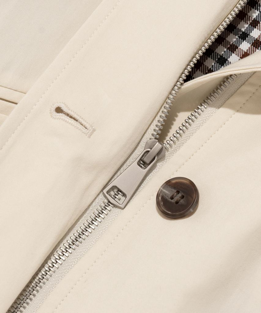 Cargobros For Woman Collared Half Work Jacket (Ivory)