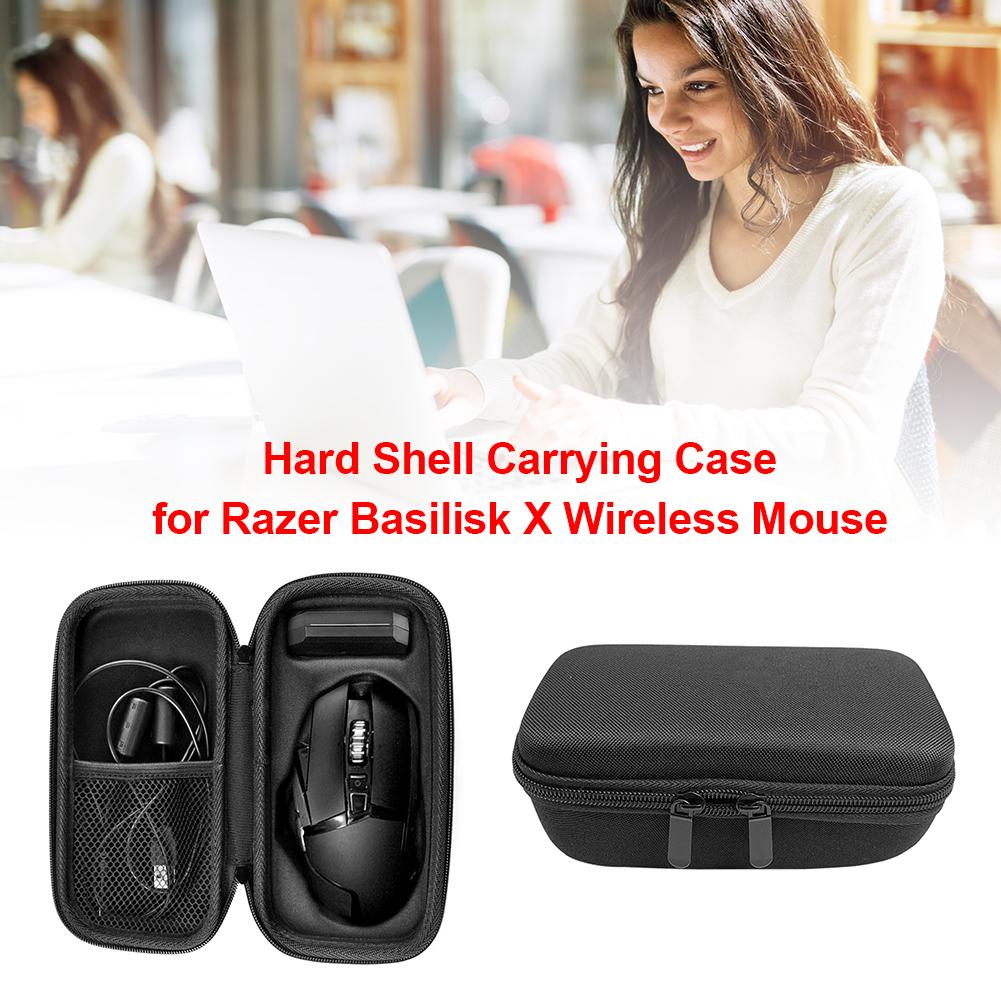 Carrying Gaming Mice Organizer Box for Razer Basilisk X Wireless Mouse Storage