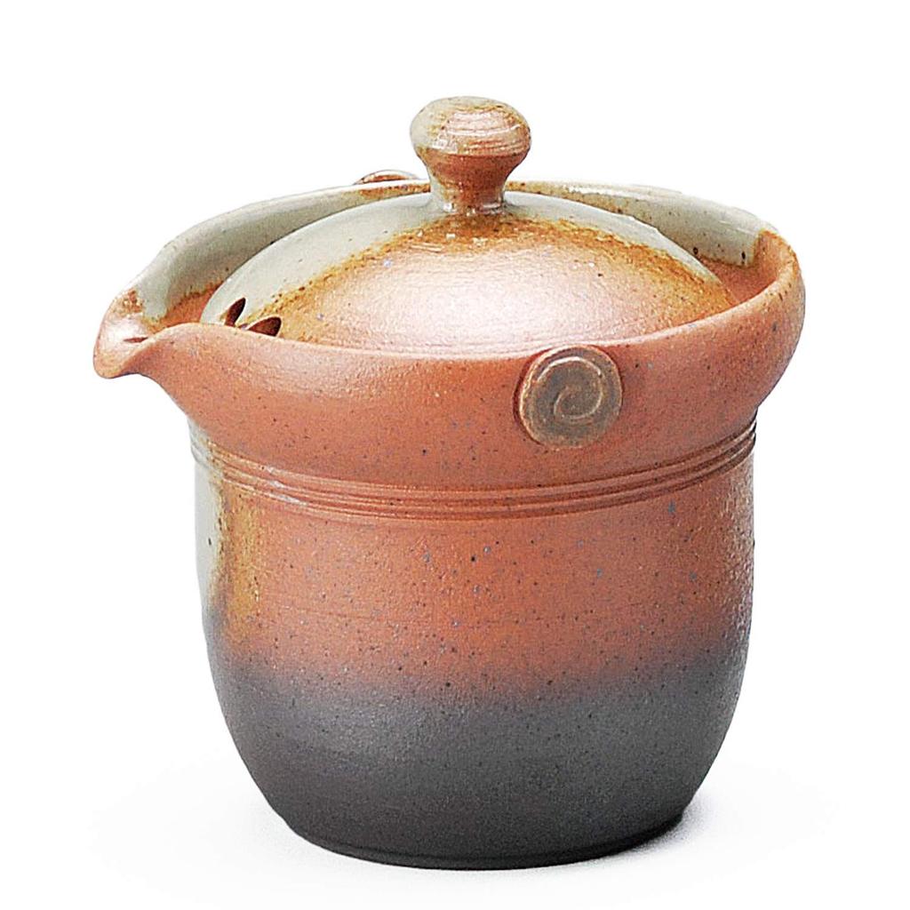 Yamakiikai Creative Teapot, Chaai Isshin, 10 x 9 x H10cm, Tokoname Ware, Y325
