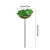 Standing Bee Feeder Weather-Resistant Outdoor Feeding Cup Colorful Flower Bee Bath For Drinking Birds Hummingbird Outdoor Yard