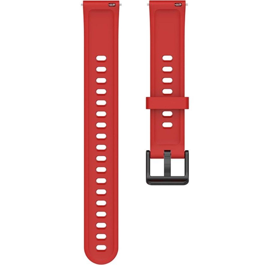 Silicone Strap for Realme Band 2, Red