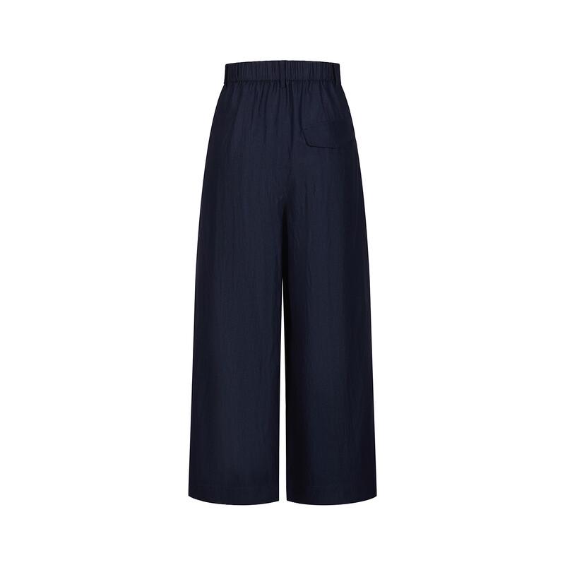 Anna K. Women's Commuter Loose Wide-Leg Ankle Jeans