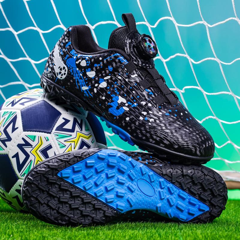 2024 new children's football shoes girls broken nails professional training shoes girls primary school sports shoes sports shoes