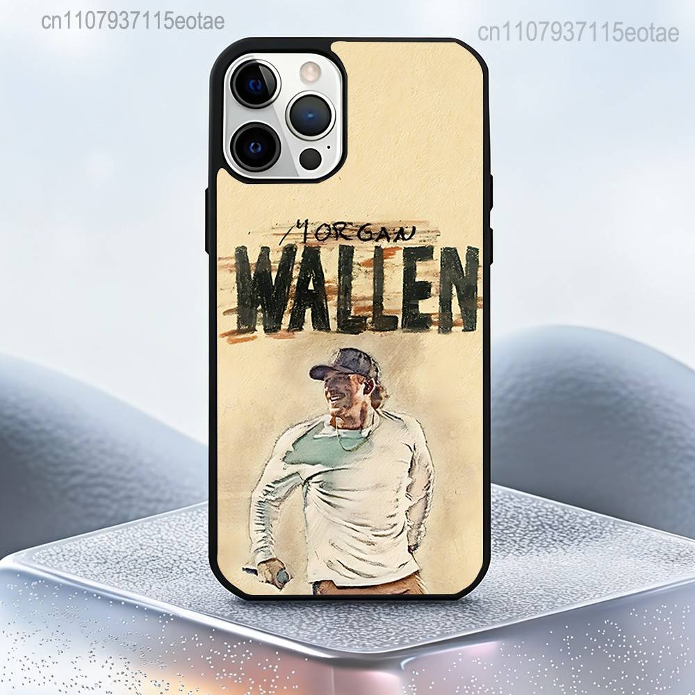 M-Morgan singer W-Wallen MW Magnetic Phone Case For IPhone 14 16 17 13 12 11 15 Pro Max Plus For Magsafe Wireless Charge Cover