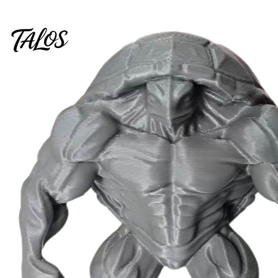 Collectible Fitness Gift 3D Printed Muscle Turtle Figurine, Muscular Statue, Funny Animal Desktop Ornament Trendy for Enthusiasts, Creative