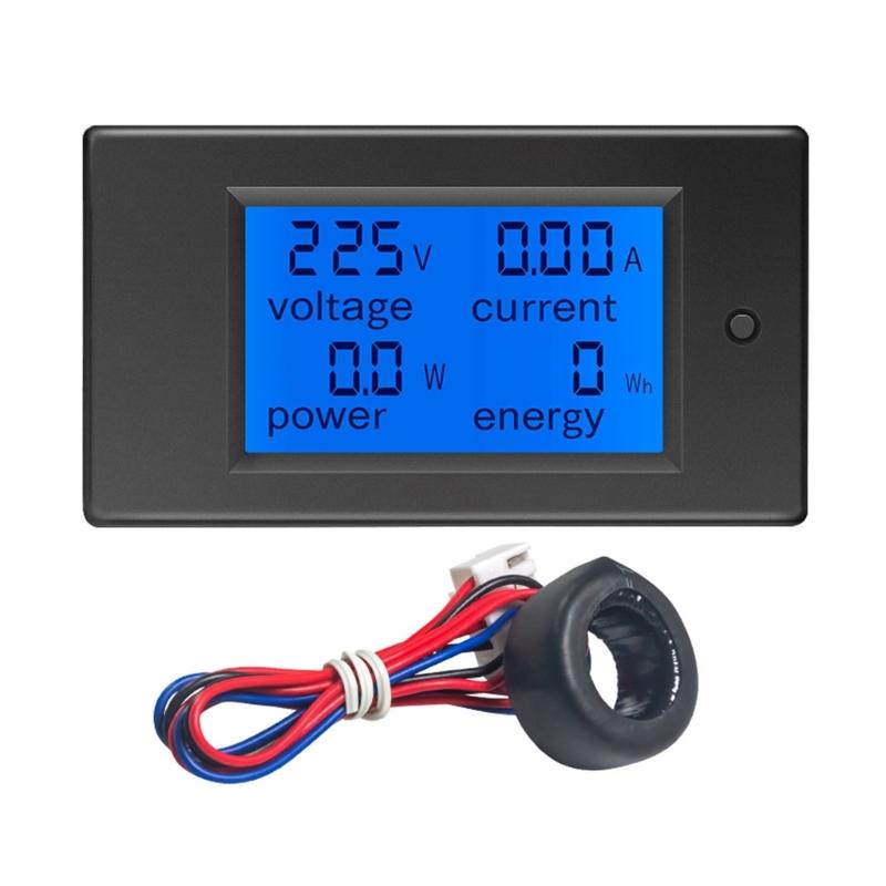 

Digital Multimeter AC80-260V Multimeter with Backlit Ammeter Voltmeter Multifunction Monitoring