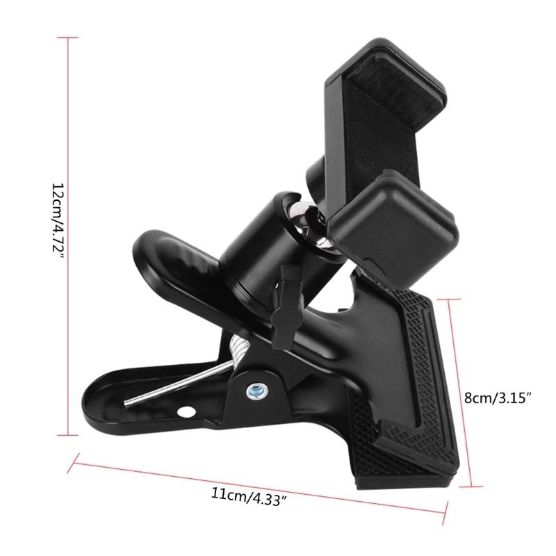 Držák na mobilní telefon na kytaru, Klipový držák na hlavu kytary pro telefon 5,5-7,5 cm