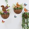 Garden Stake Rustic Charming Courtyard Decoration Metal Stake Ornament for Outdoor Garden Patio Yard