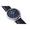 Orient RA-AC0E04L Herren Klassische Automatikuhr mit blauem Sonnenschliffzifferblatt