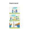 3D Geometry Collage Sticker Book Handmade Cartoon Animal Traffic Sticker Puzzle Toys Enhance Focus Training Enlightenment Gifts