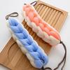 Bath Mesh 2 In 1 Shower Loofah Sponge Soft Exfoliating Bar Back Cleaning Tough Shower Mesh Bath Accessory