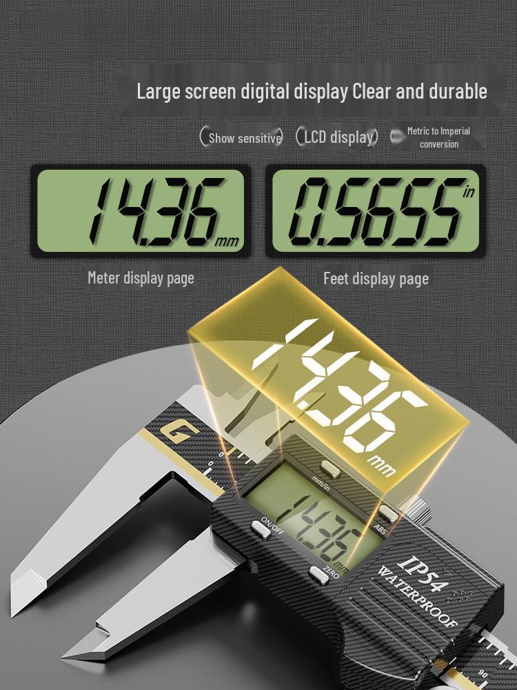 High-Precision Digital Vernier Caliper for Industrial and Jewelry Use