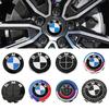 DSJW3 4pcs For BMW 50th E90 E60 F10 F20 G20 G30 E53 E85 E70 56mm 68mm Blue White Car Hub Cap Wheel Center Cap Emblem Badge Accessories