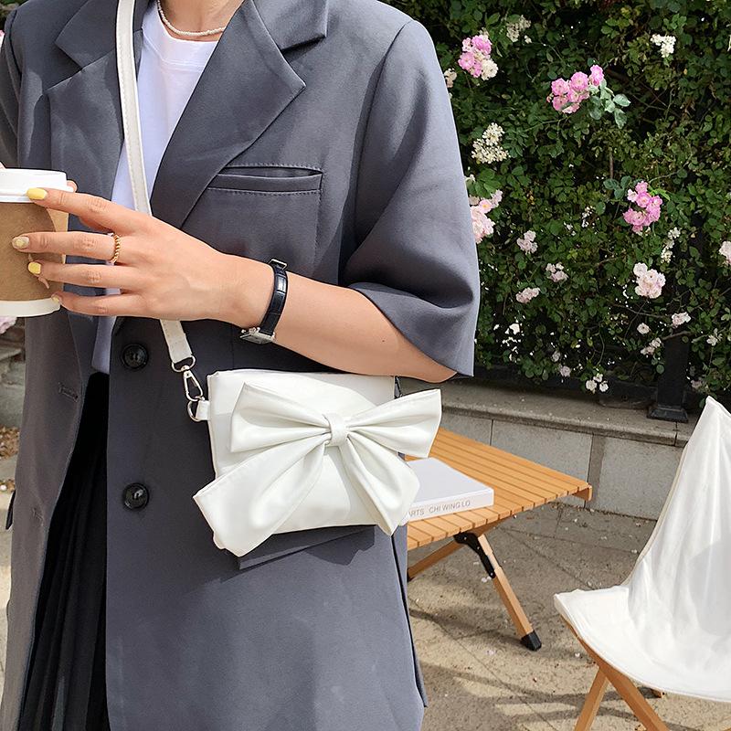 Handtaschen aus echtem Leder, vielseitige Mode-Taschen für Damen, abnehmbare Tasche, Schleife, Damentasche