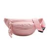 1 Pcs Korean Version Simple Nylon Fabric Personalized Casual Mobile Phone Waist Bag Single Shoulder Crossbody Sports Chest Bag
