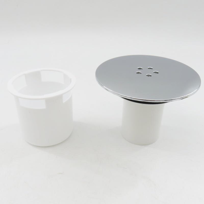 90-Hole Anti-Odor Anti-Clog Plastic Drain Cover for Bathroom and Shower Room