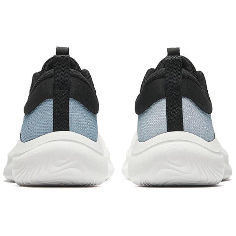 Anta Breathable And Lightweight Low top Casual Running Shoes Men's White Black Blue Sneakers