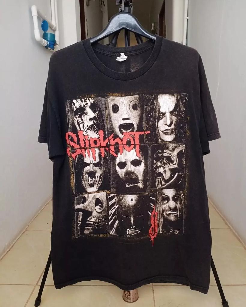 Slipknot Band 90s Basic Black Unisex Short Sleeve Tshirt For Men Women