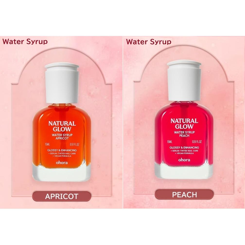 OHORA Sada posilovače nehtů Sirup Posilující péče o nehty Lesk 10 ml x2 (10 X 10)