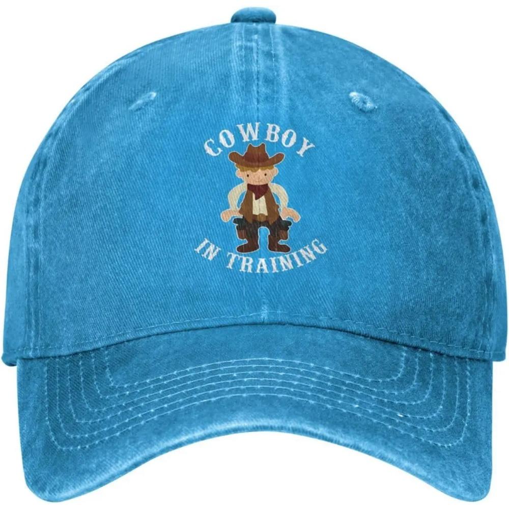 Hüte für Männer Baseballkappe Cowboy in Ausbildung Sommerhut für Herren Outdoor-Kappen Einheitsgröße Hüte für Frauen