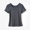 Excellent Cotton U-neck T-shirt Women Short Sleeve Summer New Loose Slim Senior Sense T-shirt Top Base Shirt
